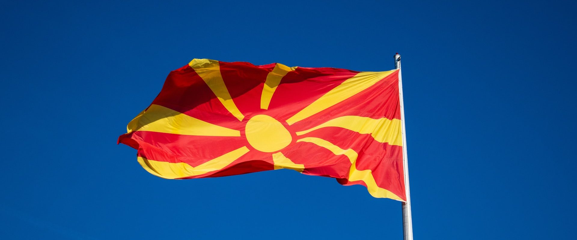 North Macedonia Flag - Into Macedonia