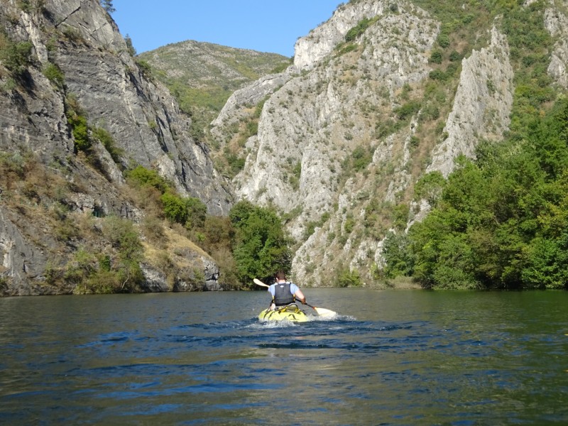 Everything you need to know about Matka Canyon, North Macedonia - Kayaking